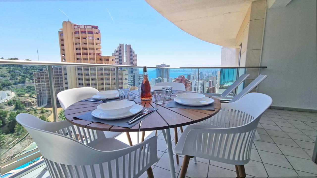 Skyline 9 Apartamento De 2 Dormitorios Soleado Con Terraza Privada Benidorm Ngoại thất bức ảnh